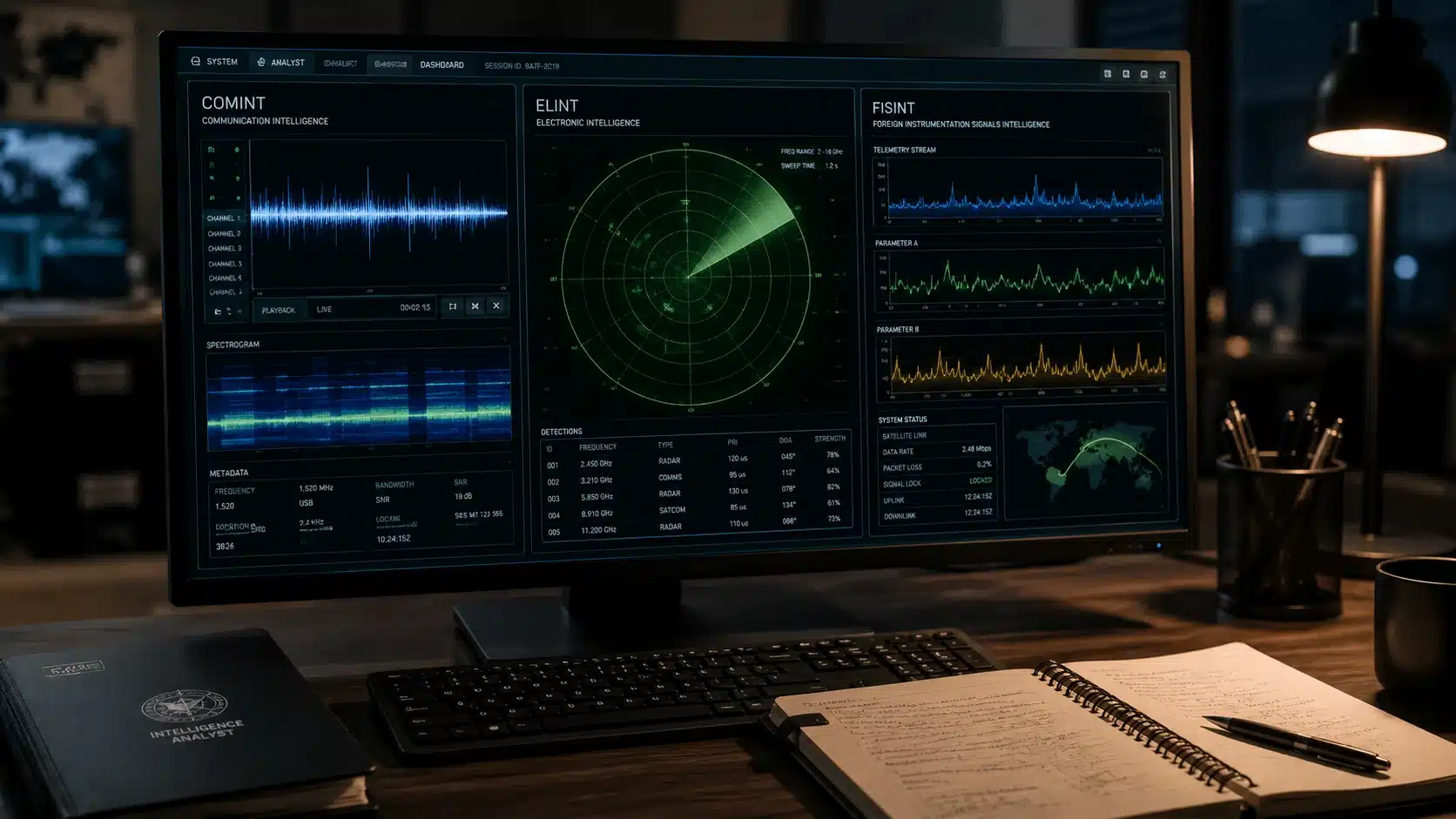 Inteligencia SIGINT (Signals Intelligence): Qué es, tipos y aplicaciones en seguridad 4 fisint-comint-elint