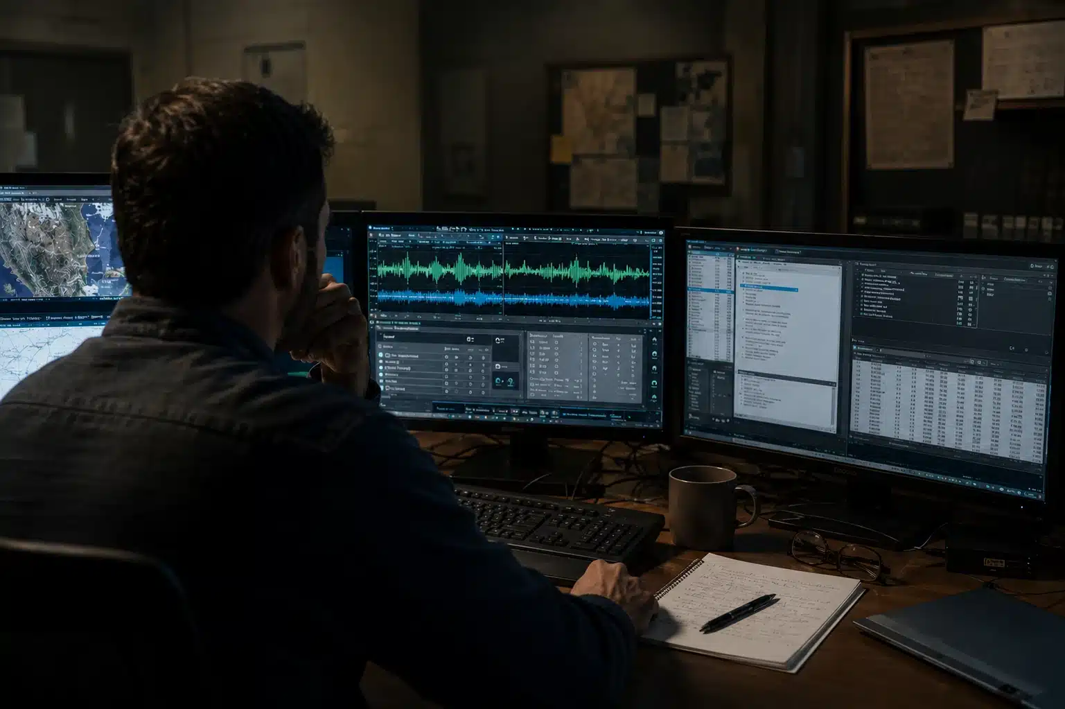 Inteligencia SIGINT (Signals Intelligence): Qué es, tipos y aplicaciones en seguridad 7 monitores-inteligencia