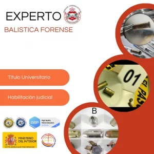 Experto Balística Forense