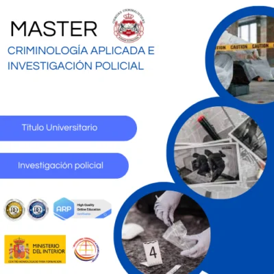 Master Criminología Aplicada Cursos Criminalística Master Criminología Aplicada Cursos Criminalística