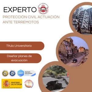 Curso Experto en Protección Civil: Actuación ante Terremotos