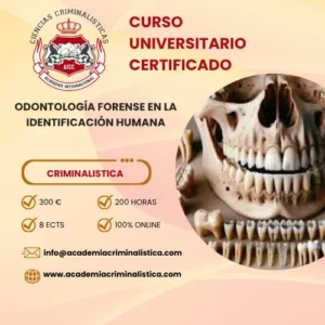 Curso Universitario Odontología Forense En La Identificación Humana
