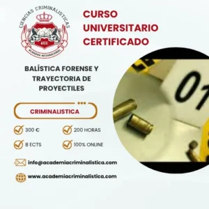 Curso Balística Forense Y Trayectoria De Proyectiles