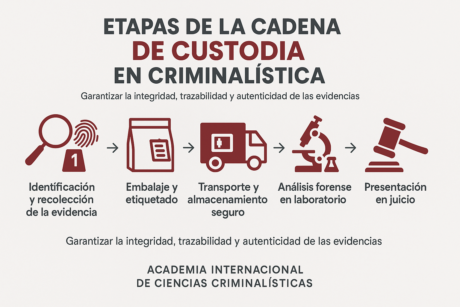 En este momento estás viendo Guía completa sobre Cadenas de Custodia