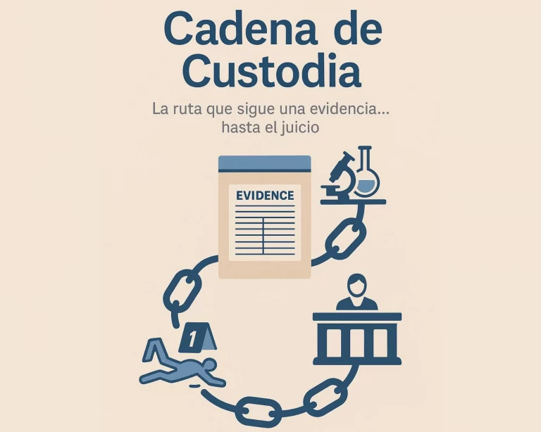 Lee más sobre el artículo Cadena de Custodia: Definición, Procedimiento y Relevancia en Criminalística