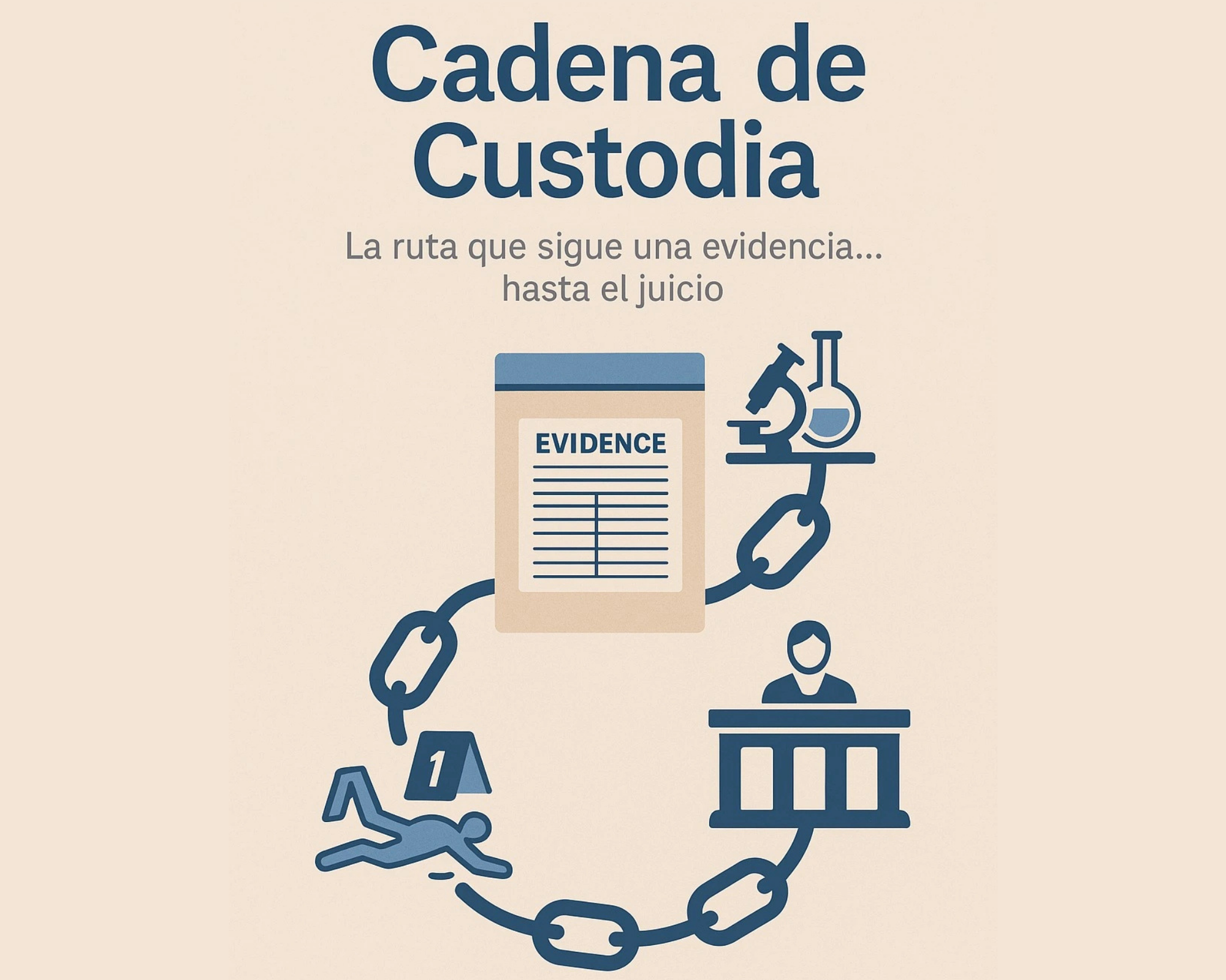 Lee más sobre el artículo Cadena de Custodia: Definición, Procedimiento y Relevancia en Criminalística