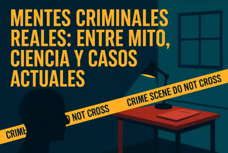 Lee más sobre el artículo Mentes criminales reales: entre mito, ciencia y casos actuales