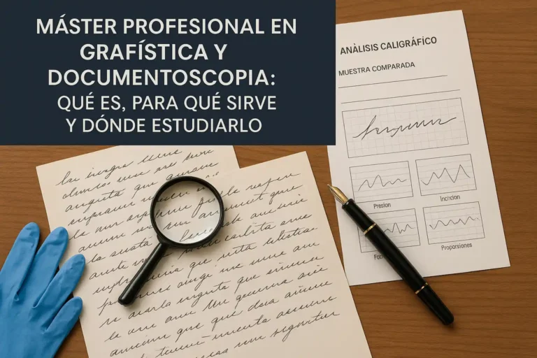 Lee más sobre el artículo Grafística y Documentoscopia: qué es, para qué sirve y dónde estudiarlo