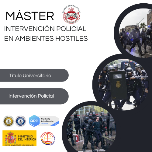 Máster Intervención Policial en Ambientes Hostiles