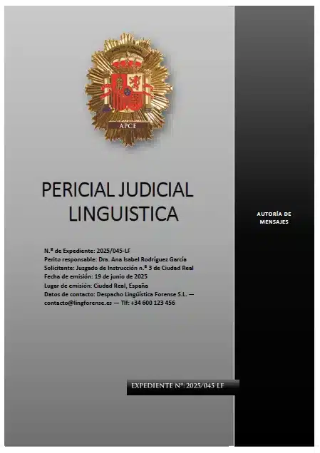 Lingüística Forense