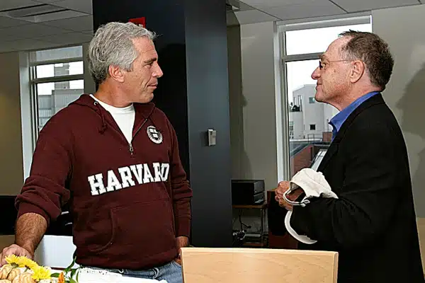 Lista de Jeffrey Epstein : 6 Nombres y Delitos 8 alan dershowitz