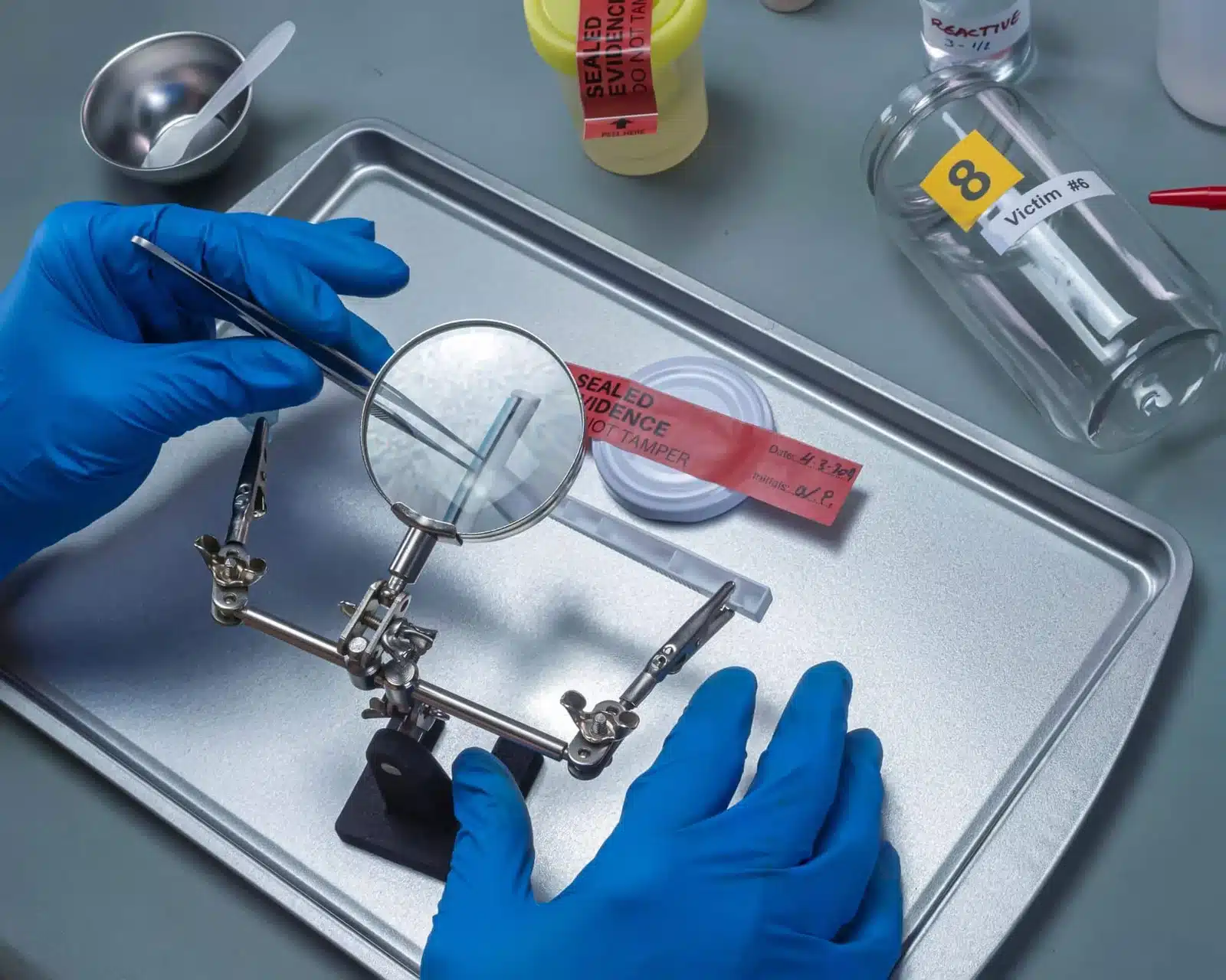 tipos de evidencias en criminalística