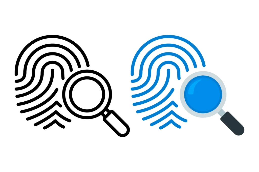 Huella dactilar: cómo se detecta y se compara en una investigación criminal 2 dos huellas crimenes