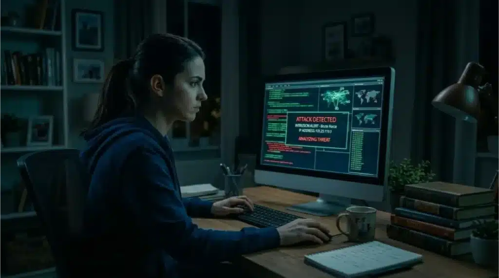 Cibercrimen en 2026: la evolución del crimen en la era digital 7 Persona_combatiendo_cibercrime