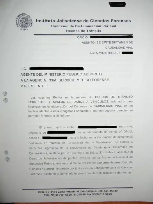 dictamen pericial 1 dictamen pericial