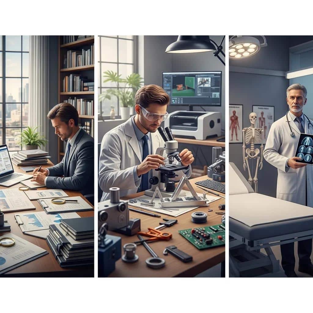 ¿Cuánto cobra un perito judicial en España? 2 Diversos peritos judiciales en sus respectivas especialidades