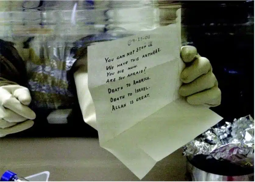 10 Casos reales con condenas dudosas : Misterios forenses 7 ataque con anthrax