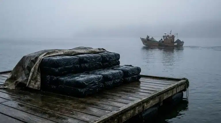 descarga de narcos gallegos en batea