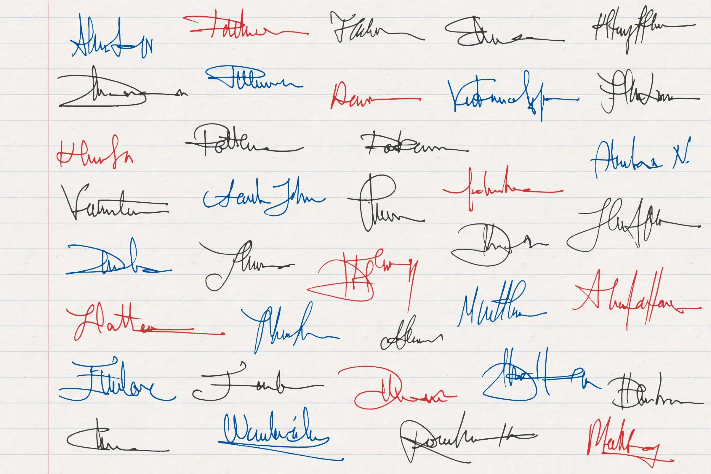 Qué es la grafística: análisis de escritura y firma 4 ejemplos firmas