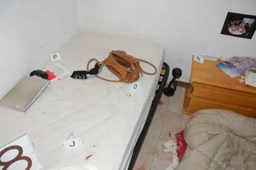 Asesinato de Meredith Kercher 2007: ¿Quién la mató? 3 escena del crimen meredith