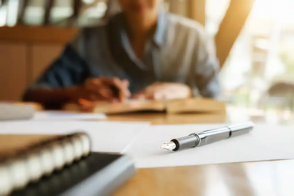 Qué es la grafística: análisis de escritura y firma 3 pluma y papel