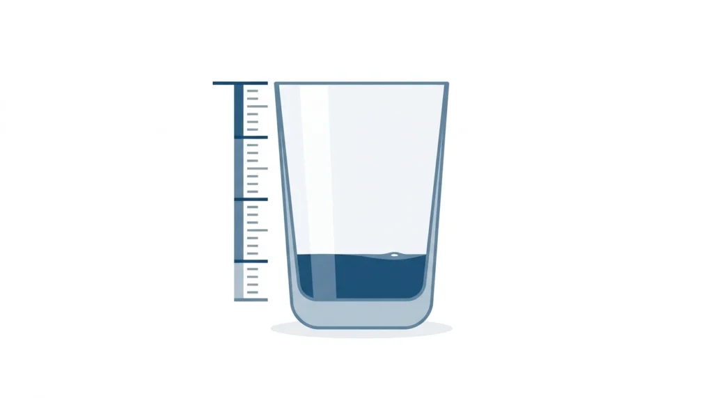 Cómo analizar mercados emergentes antes de que estalle la crisis 3 vaso de agua casi vacio con indicador lleno