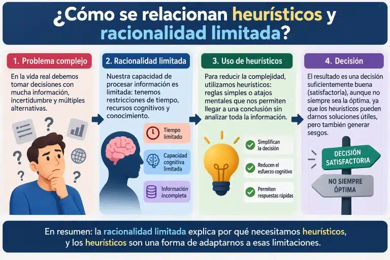 Heurístico, sesgos y racionalidad limitada: cómo tomamos decisiones bajo incertidumbre 2 a0203ced 2bcc 40b1 a147 40dd842ed6ea