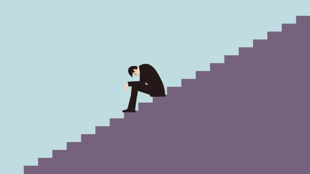 Suicidios en España: estadísticas, factores de riesgo y lectura criminológica 5 hombre escalera